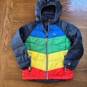 Down Jacket, Colorblock, LL Bean Kids'